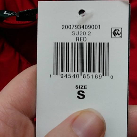 NWT Sz S Ralph Lauren Ruffle V Neck Sleeveless Top - Picture 8 of 8